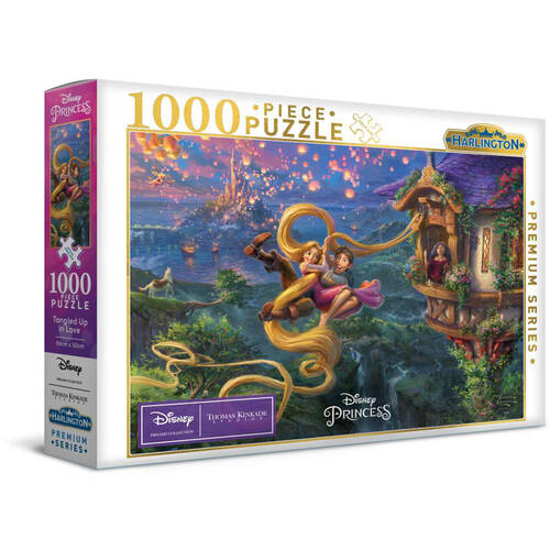 1000pc Harlington Disney Tangled Up in Love Jigsaw Puzzle 69x50cm