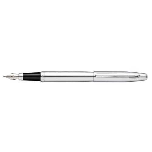 Sheaffer VFM Fountain Pen Office Stationery Fine Nib Chrome