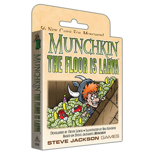 Steve Jackson Games Munchkin The Floor Is Larva Card Game Kids 14y+