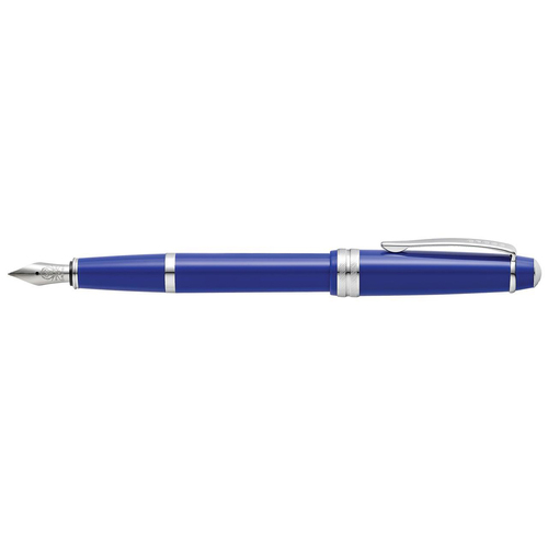 Cross Bailey Light Medium Fountain Pen Writing Stationery Blue