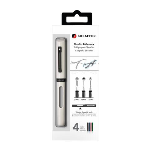 Sheaffer Calligraphy Fountain Pen Mini Kit - White