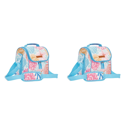 2PK Annabel Trends Insulated Picnic Lunch Bag - Shelly Beach