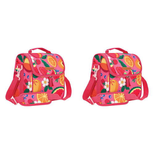 2PK Annabel Trends Insulated Picnic Lunch Bag - Tropicana