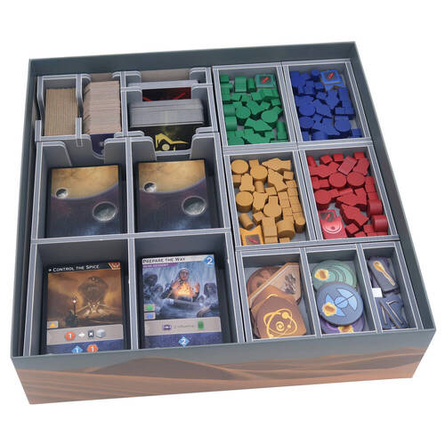 Folded Space Game Box Inserts Organiser For Dune Imperium Uprising