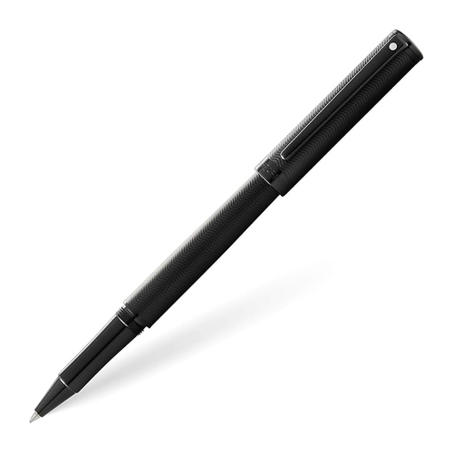 Sheaffer Intensity Engraved Trim Roller Ball Pen Matte Black