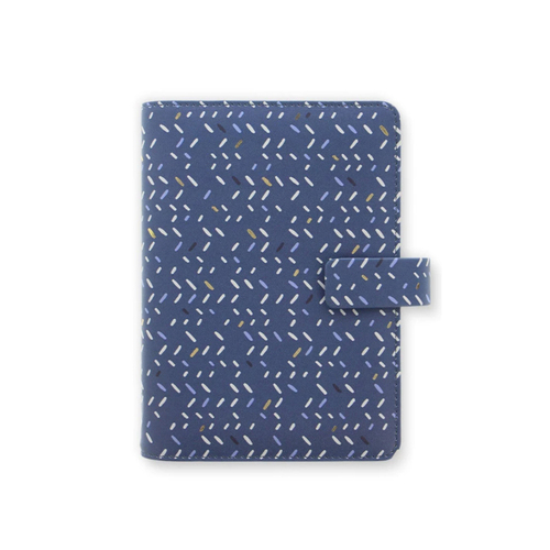 Filofax Indigo Personal Organiser Stationery Faux Leather - Frost