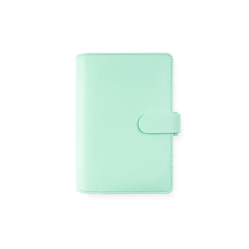 Filofax Saffiano Personal Organiser Faux Leather - Neo Mint