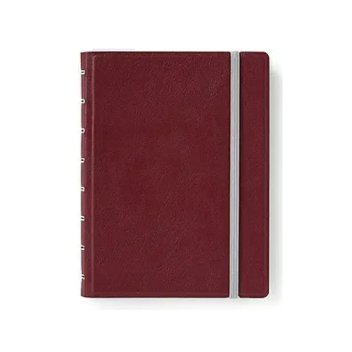 Filofax Classic Brights A5 Notebook Journal - Burgundy