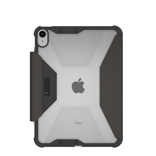 Urban Armour Gear Plyo Folio Case For iPad 10.9 Gen 10 - Black/Ice