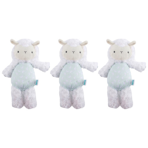 3PK Ingenuity 30cm Sheppy Baby/Newborn Plush Soft Toy 0m+