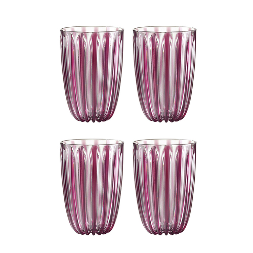 4pc Guzzini Dolcevita 470ml Drink Tumblers - Amethyst