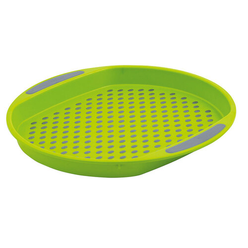 Avanti Round Non Slip Serving Tray - Green