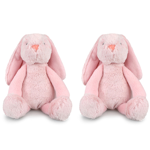 2PK Frankie & Friends Frankie Bunny Pink 32cm Plush Toy 3+