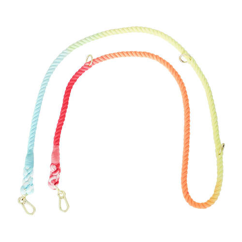 Annabel Trends Hot Dog Extra Long Multipurpose Rope Lead 1.85m Rainbow