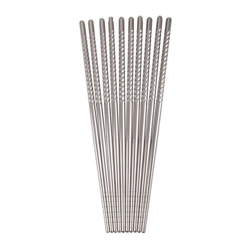 D.Line Stainless Steel Chopsticks Set of 5