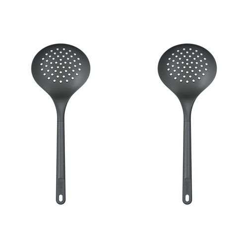 2PK Zyliss Skimmer Silicone/Nylon Cooking Utensil 33cm - Grey