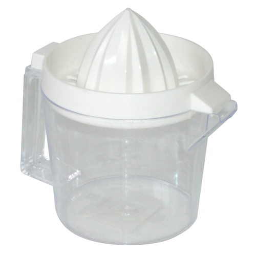 Homeleisure Plastic 500ml Jug N Juicer Clear/White Food 