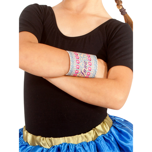 Disney Frozen Anna Fabric Wrist Band Kids/Children 3+ Costume