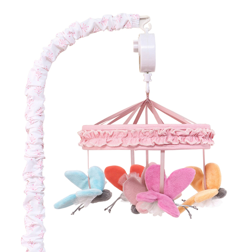 The Peanutshell Whisper Butterfly 5 Mobile Baby Nursery Decor