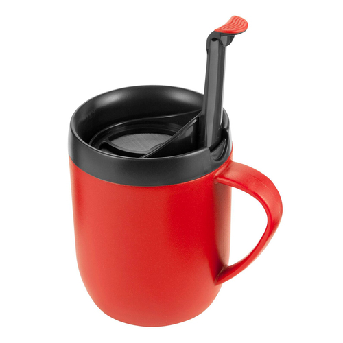 Zyliss 300ml Hot Mug Cafetiere Drink Cup Red