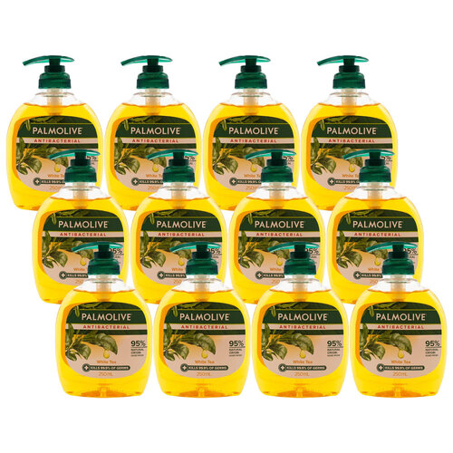 12PK Palmolive 250ml Liquid Hand Wash Pump Antibacterial