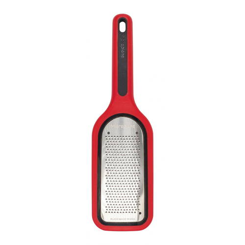 Microplane Select Series 18cm Fine Grater Stainless Steel Zester - Red