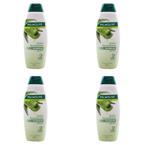 4PK Palmolive Naturals 350ml Shampoo Active Nourishment