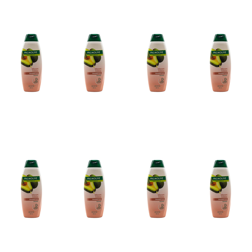 8PK Palmolive Naturals 350ml Shampoo Vibrant Colour Avocado