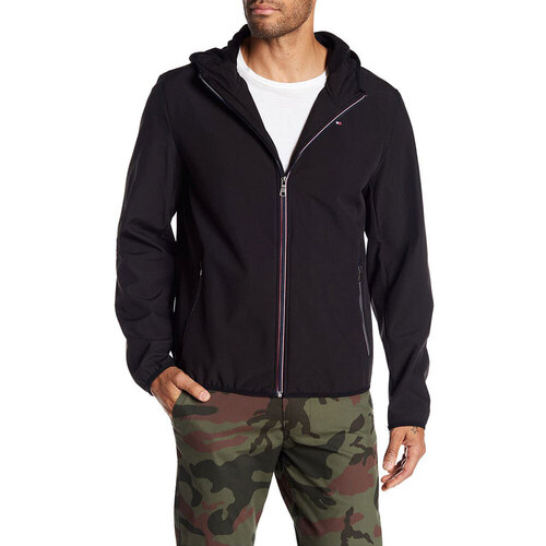 tommy hilfiger soft shell fleece active hoodie