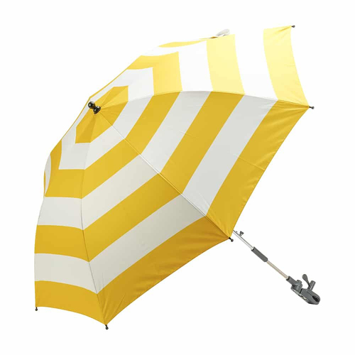 Annabel Trends 105cm Beach Chair Umbrella - Yellow Stripe