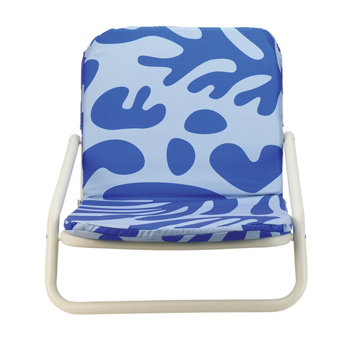 Annabel Trends Deluxe Beach Chair Outdoor Seat - Blue Coral