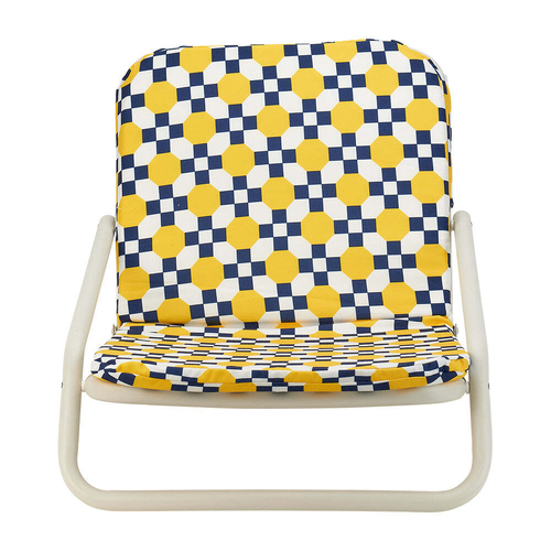 Annabel Trends Deluxe Beach Chair Outdoor Seat - Retro Tile