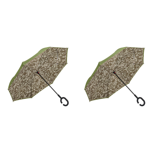 2PK Annabel Trends Reverse Umbrella Inverted 81x10cm - Abstract Gum