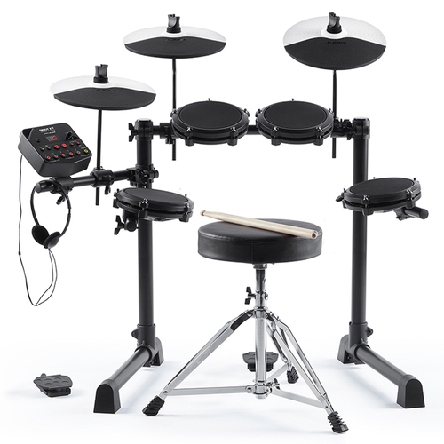 5pc Alesis Debut Electronic Drum Kit/Set w/ Stool/Headphones