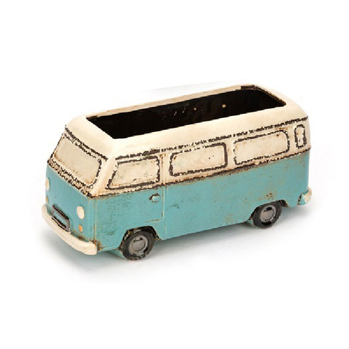 Camper Van 25cm Pot Planter Garden Decor - Assorted