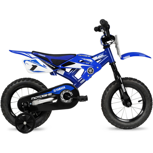 Yamaha Kids/Children MotoBike Child’s BMX Boys Youth 12" Bicycle - Blue 3y+