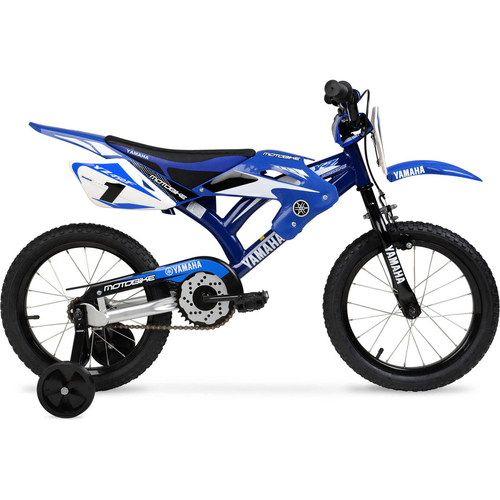 Yamaha Kids/Children MotoBike Child’s BMX Boys Youth 16" Bicycle - Blue 3y+