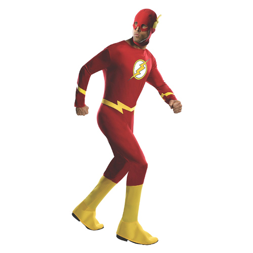 Rubies The Flash Adult Mens Dress Up Costume - Size XL