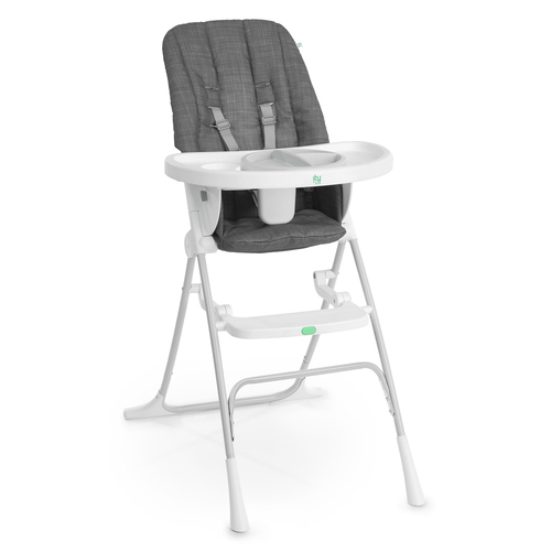 Ingenuity Sun Valley Compact Folding Baby High Chair - Grey 6m+