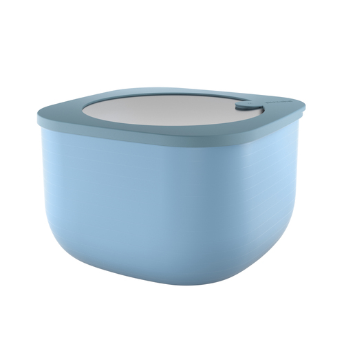 Guzzini Store & More 2.8L Shallow Airtight Container - Mitt Mid Blue