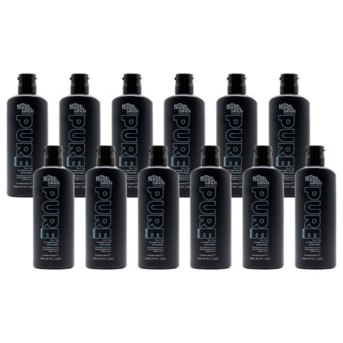 12PK Bondi Sands 200ml Pure Bronze Self Tan Foaming Water Ultra Dark