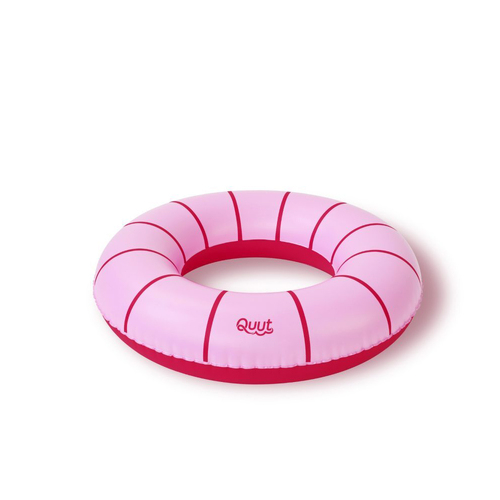 Quut Inflatable Swim Ring 40cm Round Small Cherry Red Kids Toy 3y+