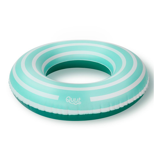 Quut Inflatable Swim Ring 60cm Round Medium Garden Green Kids Toy 3y+