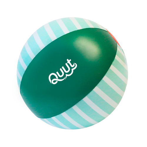 Quut Inflatable Beach Ball 30cm Round Garden Green Kids Toy 1y+