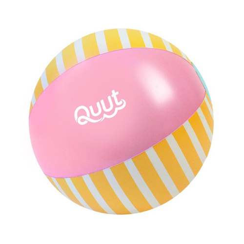 Quut Inflatable Beach Ball 30cm Round Banana Pink Kids Toy 1y+