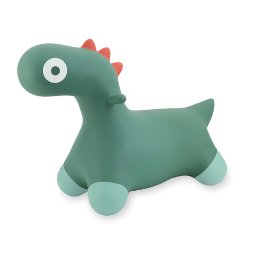 Quut 43x29cm Hoppi Bouncing Dino Kids Ride-On Toy Garden Green 2y+