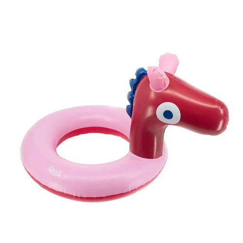 Quut Horse Inflatable Swim Ring 50cm Round Kids Toy 3y+