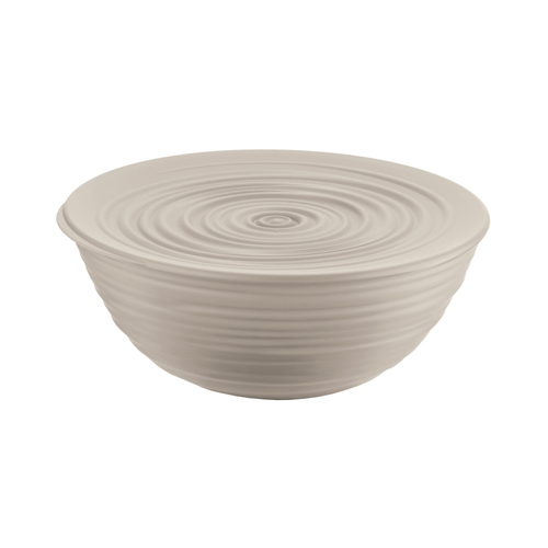 Guzzini Earth Tierra 3.1L/25cm Bowl w/ Lid Large - Taupe