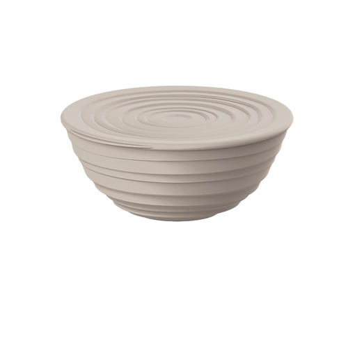 Guzzini Earth Tierra 1.09L/18cm Bowl w/ Lid Medium - Taupe