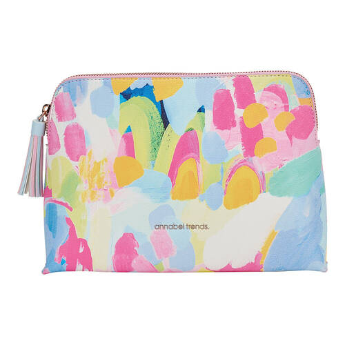 Annabel Trends Vanity Bag Pouch Large 25x18cm - Good Vibes